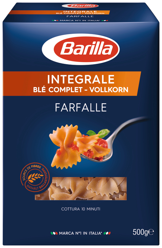 PÂTES FARFALLE BLÉ COMPLET Barilla