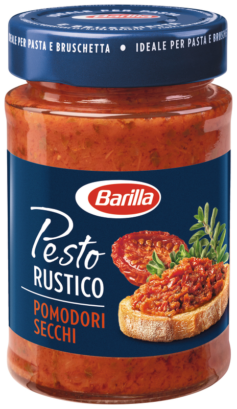 Barilla Pesto Rustico méditerranéen code EAN 8076809576574 