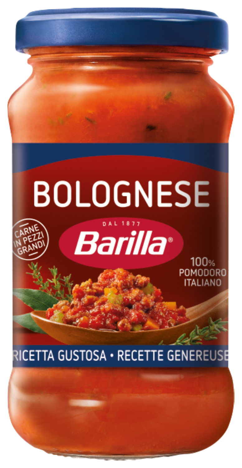  SAUCE BOLOGNAISE BOEUF PORC BARILLA code EAN 8076809584548 