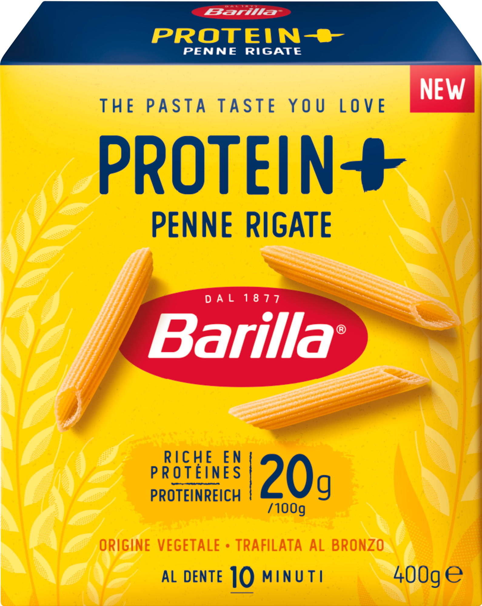 BARILLA PÂTES PROTEIN+ code EAN 8076809585873 
