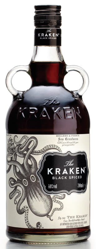 KRAKEN RHUM BLACK SPICED KRAKEN code EAN 8115380130620 