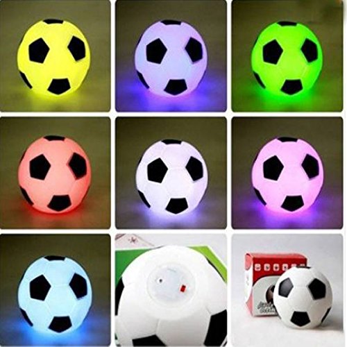 65mm lampe led veilleuse lumineux en football f...