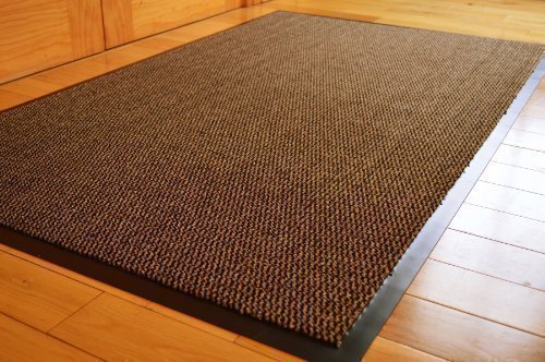 AHOC Big Marron Taille XL et Hall d'entrée cuisine Barrière Tapis antidérapant Bords en caoutchouc noir tapis de couloir Tapis 120 x 180 cm (6 x 4) 8308553103042 (8308553103042)