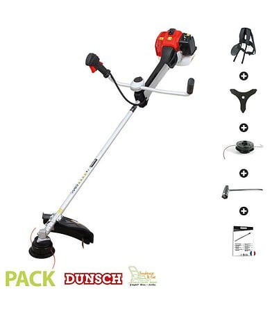 DUNSCH Débroussailleuse thermique 52cc 2cv anti vibration harnais la ... code EAN 8311048256758 