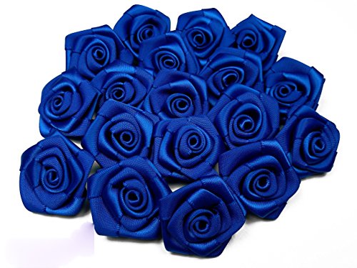 fleurs en satin 3 cm de diametre sachet de 10 f...