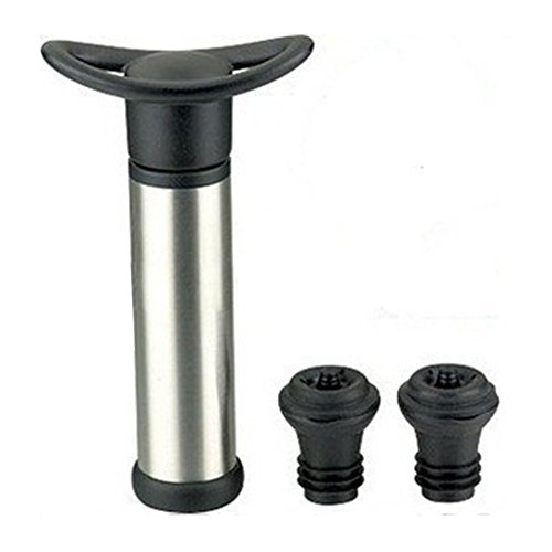 Pompe à vide vin avec 2 bouchons pour conserver...