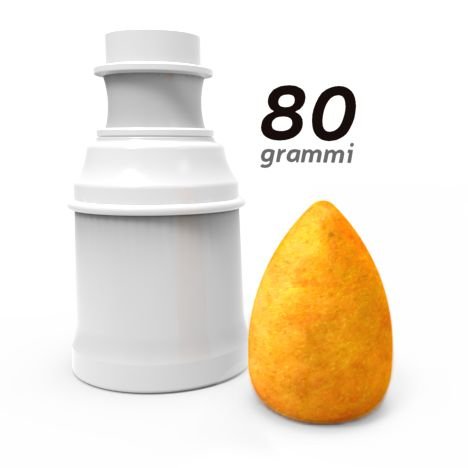 Rice Ball Shaker Arancinotto Mini Slim Shape Classic Tip Arancini Mould 80Â Grams Moule Croquettes Pommes De Terre
