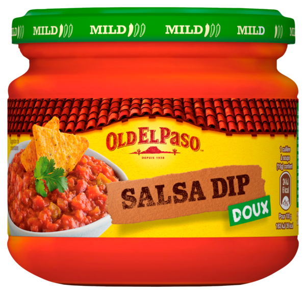 SAUCE APÉRITIF SALSA DIP DOUX
OLD EL PASO