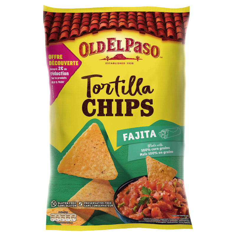 TORTILLA CHIPS FAJITA Old El Paso