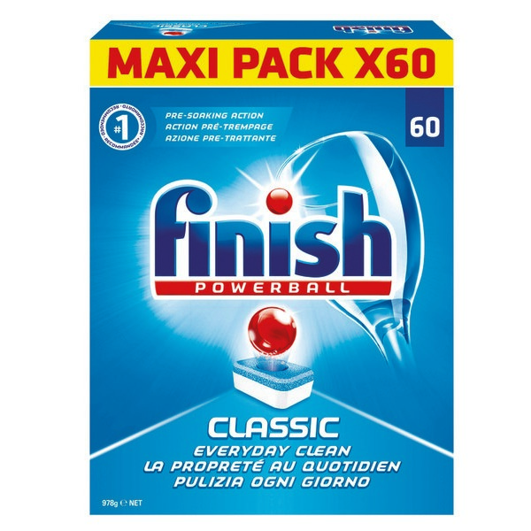 TABLETTES POUR LAVE-VAISSELLE CLASSIC FINISH PO...