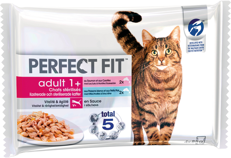 SACHETS FRAÎCHEUR CHATS STÉRILISÉS EN SAUCE AUX...