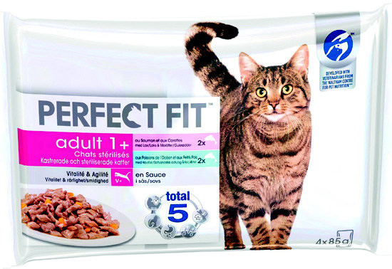  SACHETS FRAICHEUR POUR CHATS “PERFECT FIT” code EAN 8410136017575 