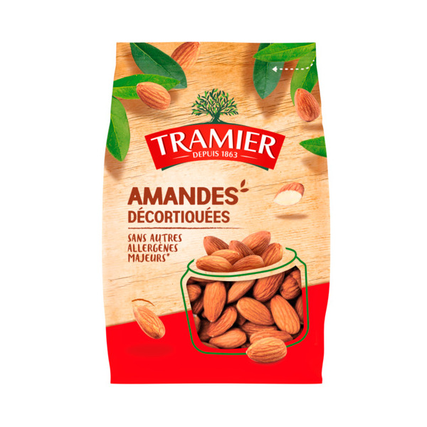 TRAMIER AMANDES DÉCORTIQUÉES 
 code EAN 8410148830162 