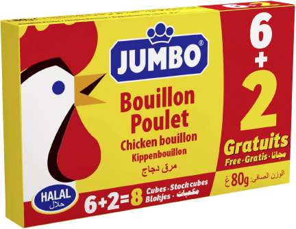Jumbo Bouillon saveur poulet Jumbo code EAN 8410300347422 
