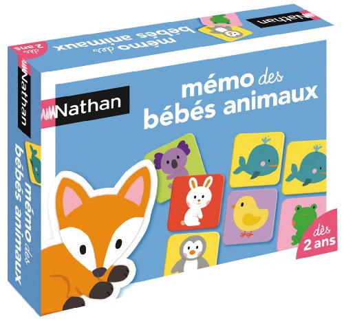 - 31053 - mémo des  bébés animaux - jeu éducatif