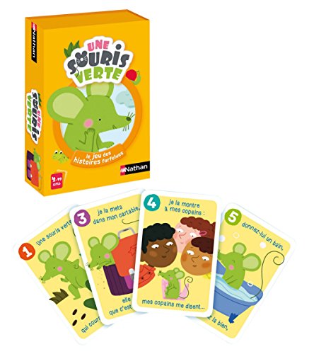 Nathan - 31492 - la souris verte et ses histoires farfelues - jeu de société code EAN 8410446314920 