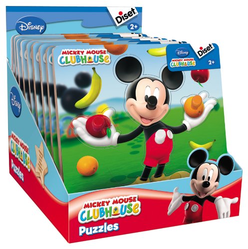 - 46168 - puzzle - encastrement mickey personna...