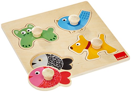 Goula - 53116 - puzzle en bois - animaux domestiques code EAN 8410446531167 