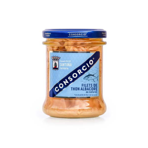 CONSORCIO FILETS DE THON ALBACORE AU NATUREL
 code EAN 8410628463309 