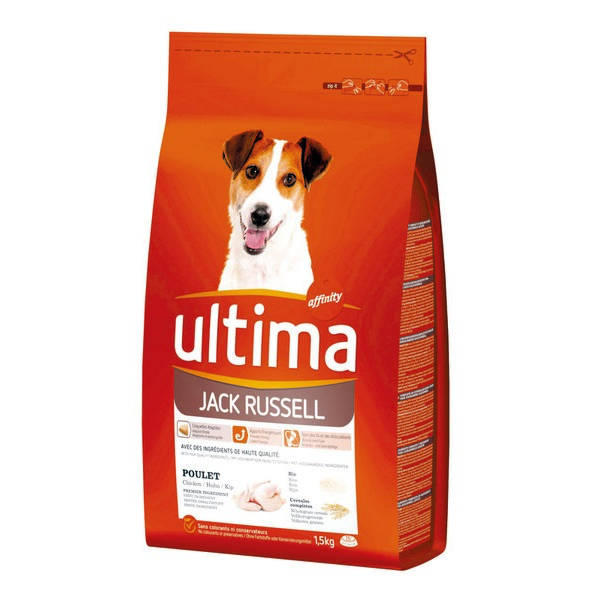 CROQUETTES POUR CHIEN AU POULET ULTIMA