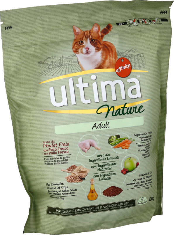 CROQUETTES POUR CHAT POULET ULTIMA NATURE