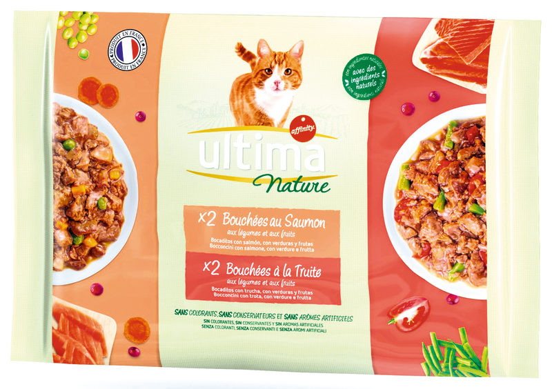 SACHETS FRAÎCHEURS SAUMON ET TRUITE Ultima nature