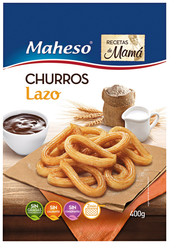 CHURROS LAZO SURGELÉS Maheso 8410705003091 Maheso