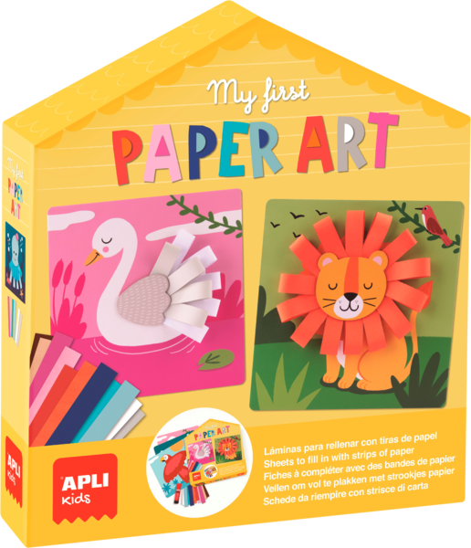 BOITE JEU MY FIRST PAPER ART 
