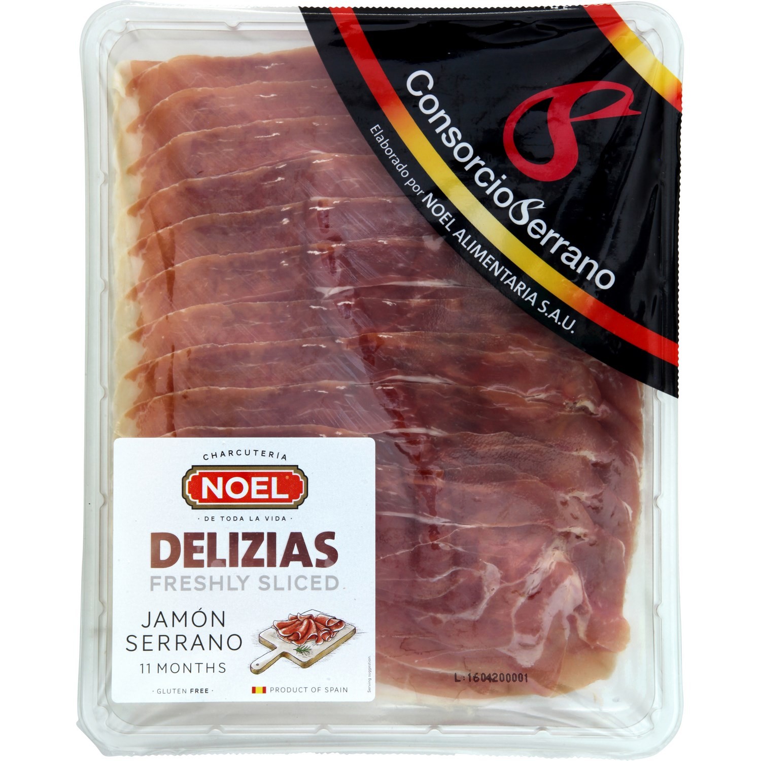 Jambon Serrano 11 mois NOEL