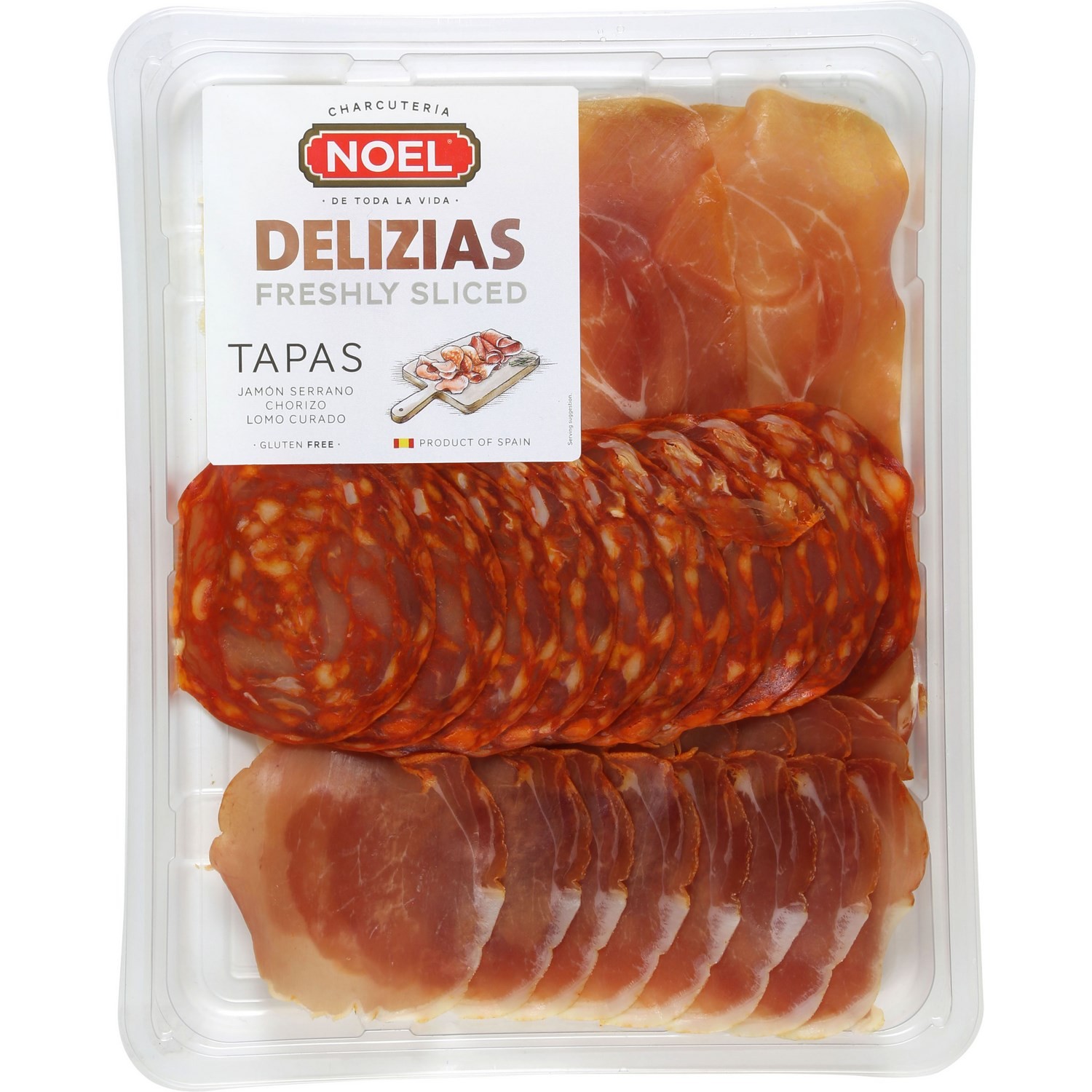 Plateau de charcuterie Tapas Delizias NOEL
