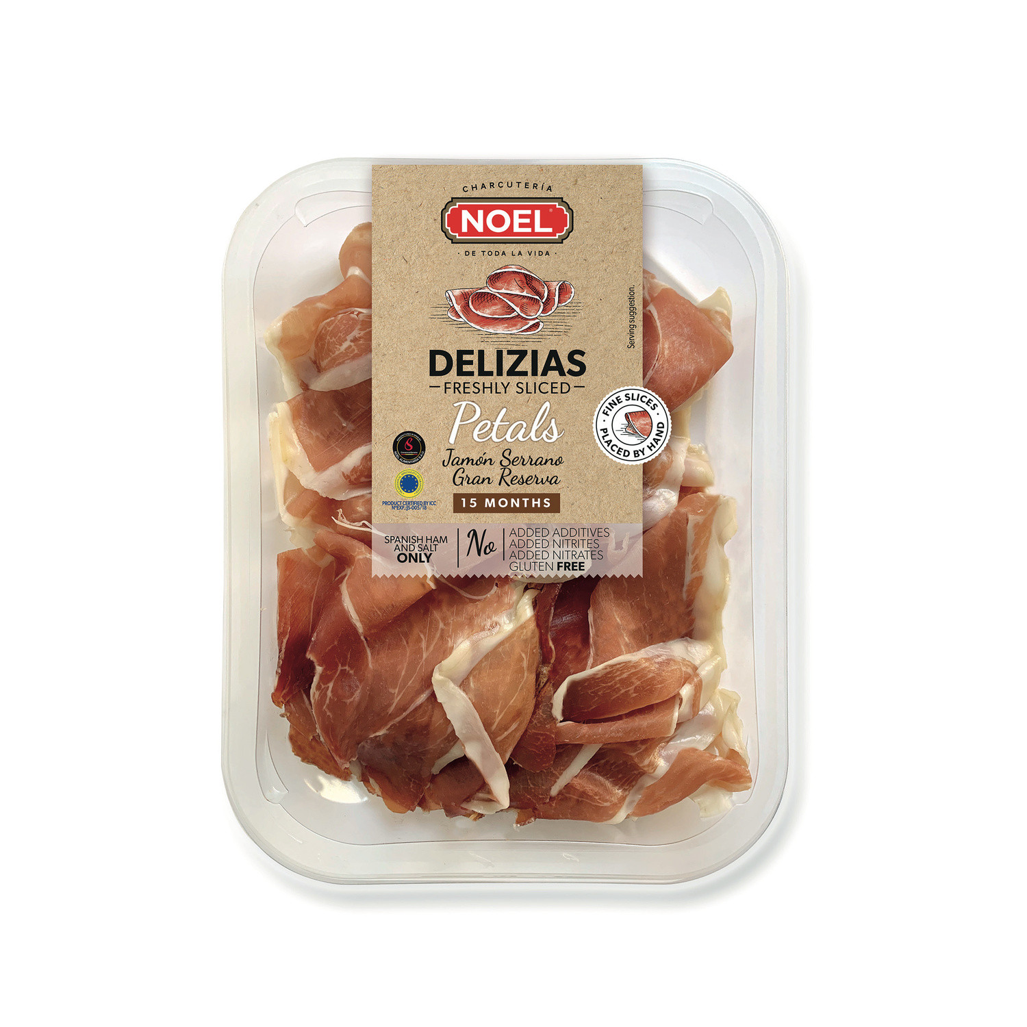 Chiffonnade jambon Serrano NOEL