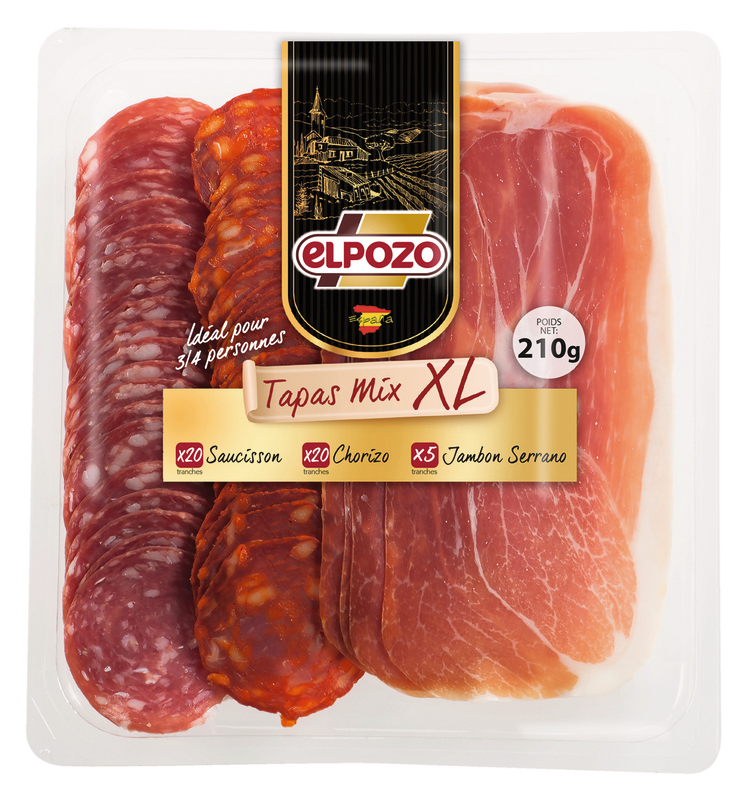 PLATEAU TAPAS MIX XL elpozo