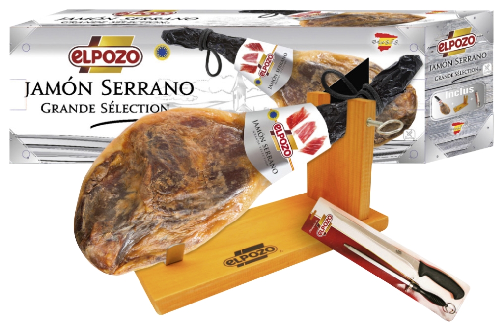 Jambon Serrano grande sélection reserva 12 mois...
