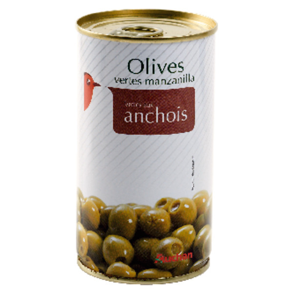 Olives Vertes Manzanilla Auchan 8410971020143 