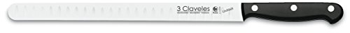3 Claveles Uniblock - Couteau à jambon et saumo...
