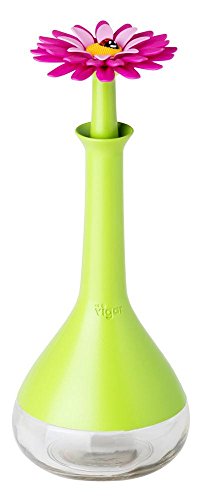 Vigar Flower Power Huilier/vinaigrier Vert et m...