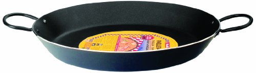 380050 plat à paella nero 50 cm aluminium (14 p...