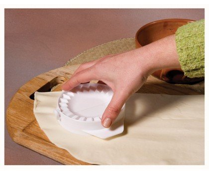 Lot de 4 moules à chaussons en plastique de qua...