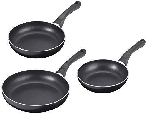 Ibili 410700 lot poêles inducta aluminium pour induction (18 + 20 + 24 cm) code EAN 8411922080964 