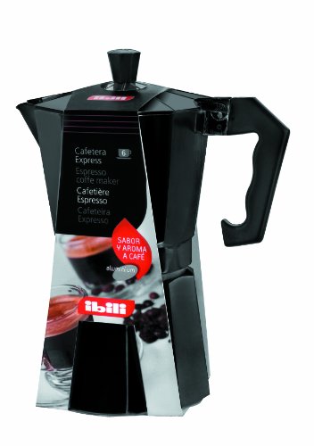 Ibili 612203 cafetière express 3 tasses bahía black aluminium code EAN 8411922082913 