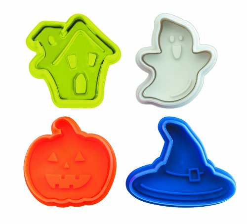 733000 lot de 4 emporte-pièces avec poussoir ha...