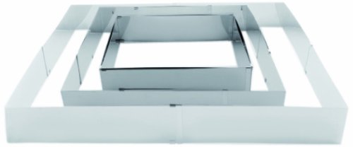 790600 moule rectangulaire extensible inox (20x...