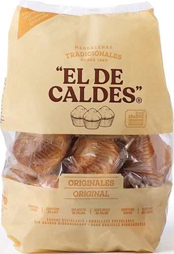 EL DE CALDES MADELEINES ESPAGNOLES ORIGINALES code EAN 8412166100692 