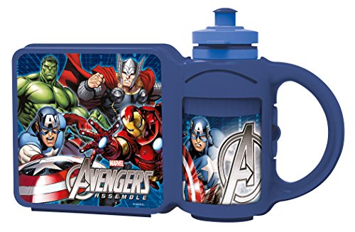? avengers ? boite à sandwich + gourde en plastique 8412497531721 Marvel