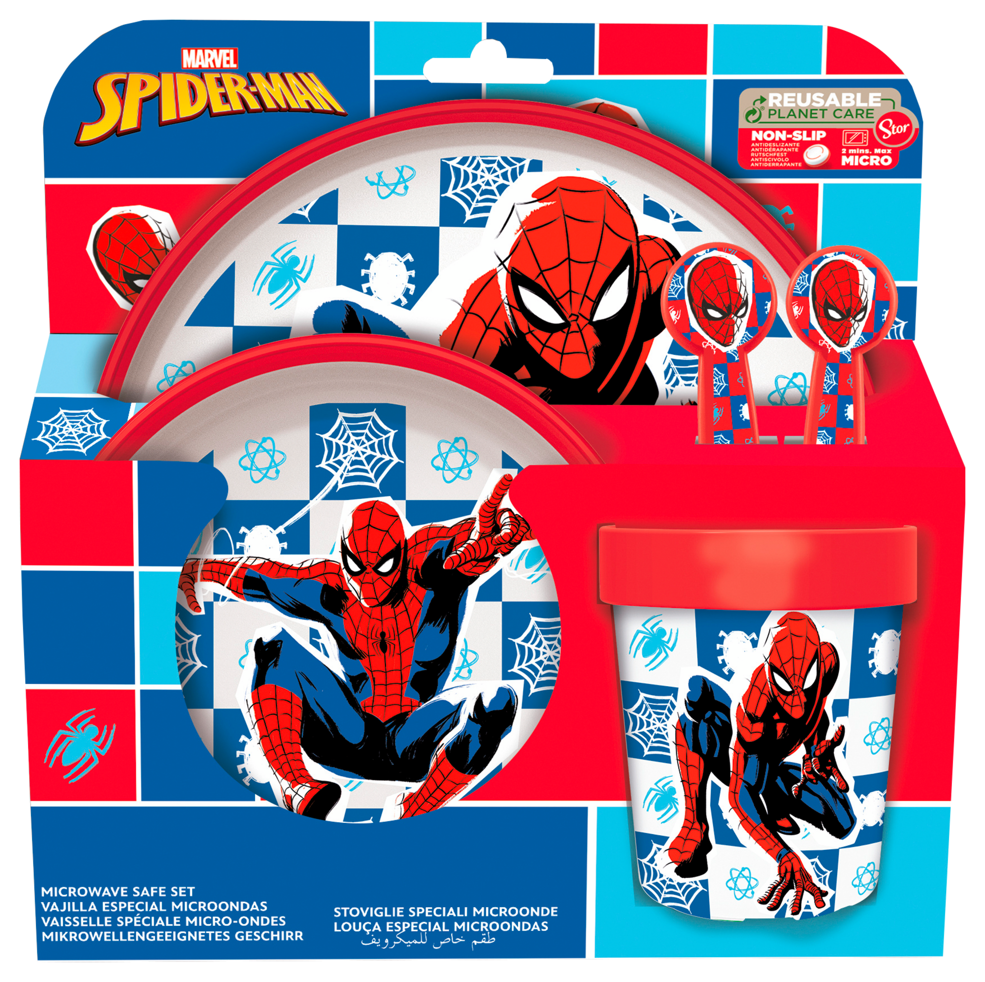 SET PICNIC 5 PIECES SPIDER MAN