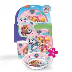 Paw Patrol - Paw Patrol. 607285A. Set mélamine ...