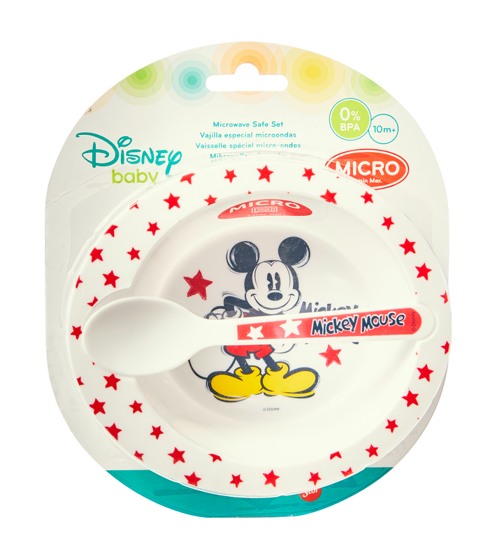 LOT BOL + CUILLÈRE DISNEY BABY