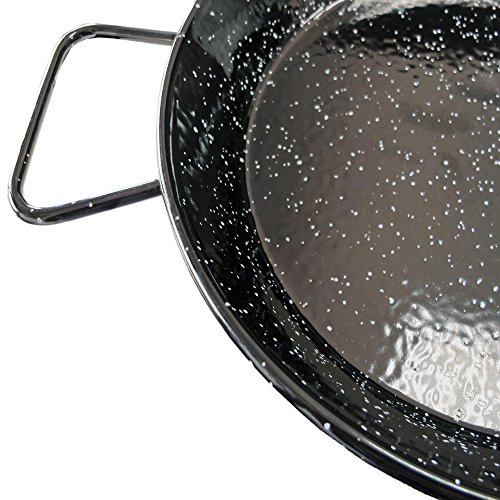 Garcima La Ideal Poêle à Paella en acier émaillé 32 cm 8412595202325 LA IDEAL