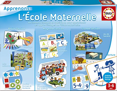 - 15876 - jeu educatif - kit l'école maternelle