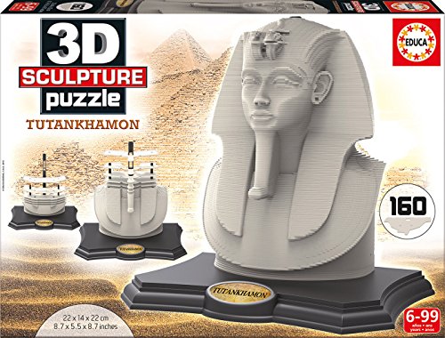 - 16503 - sculpture puzzle 3d - tutankhamon - 1...
